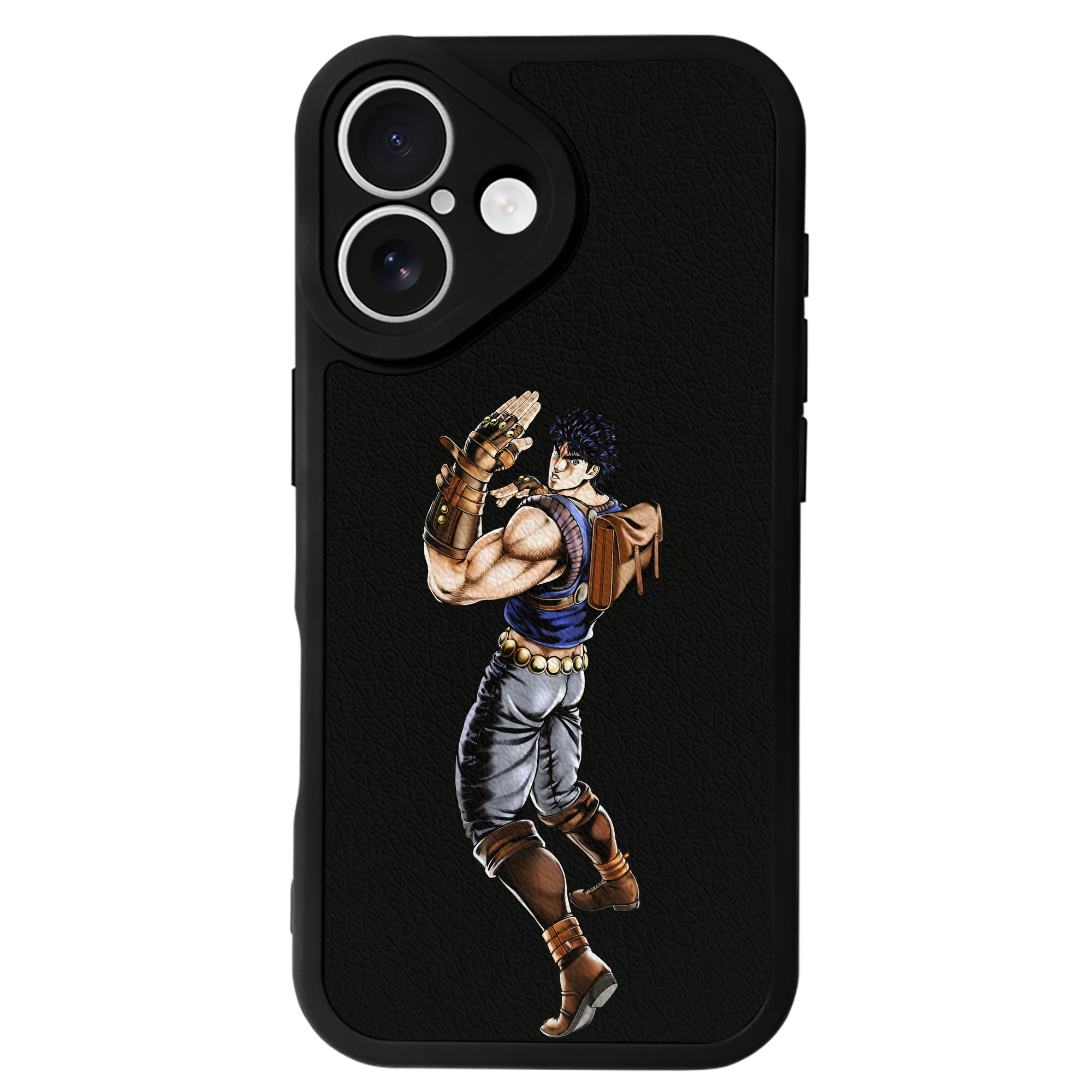 （画像用） ジョジョの奇妙な冒険 /ジョナサン?ジョースター JoJo's Bizarre Adventure Jonathan Joestar 【iPhone 16シリーズ対応】シリコンスマホケース（レザー調） 材質：シリコン